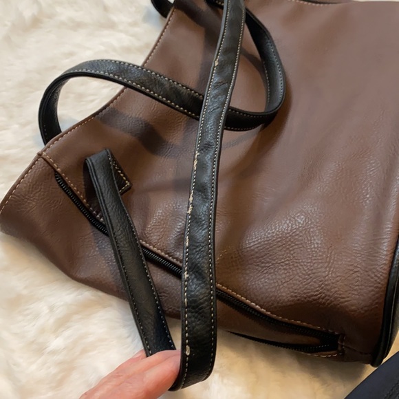 Brown super soft leather purse - Picture 3 of 7